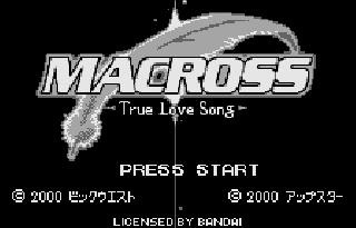 Screenshot Thumbnail / Media File 1 for Choujikuu Yousai Macross - True Love Song (J) [M][!]